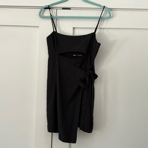 Zara mini dress with shorts